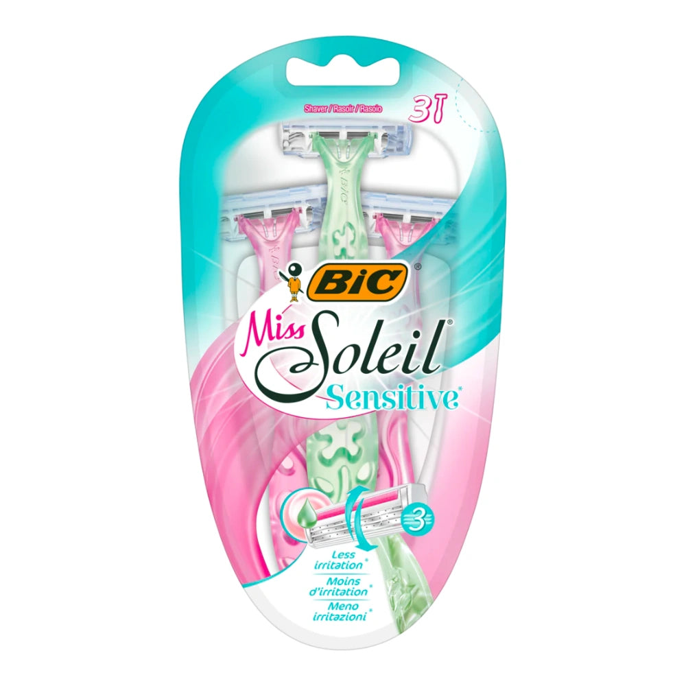 BIC Miss Soleil Sensitive varsiterä 3 kpl
