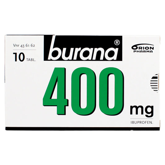 BURANA 400 mg tabletti, kalvopäällysteinen 10 fol