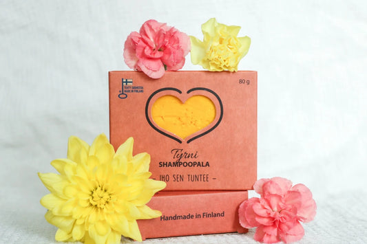 CATTECO Tyrni shampoopala kuiville hiuksille