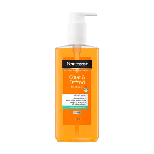NEUTROGENA Clear & Defend Facial Wash puhdistusgeeli 200 ml