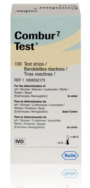 COMBUR 7-TEST virtsatestiliuskat 100 kpl