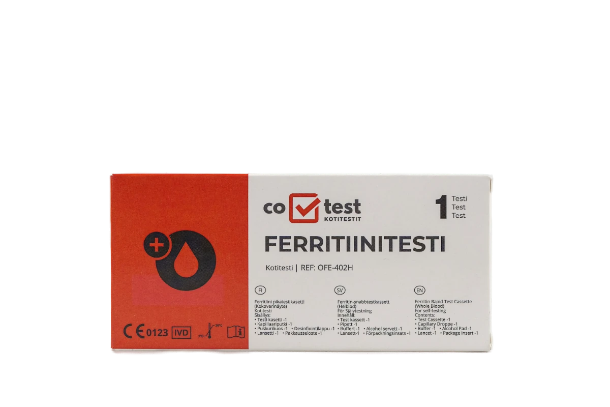 CO-TEST Ferritiinitesti 1 kpl