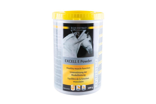EQUISTRO Excell E powder täydennysrehuvalmiste hevoselle 1000 g