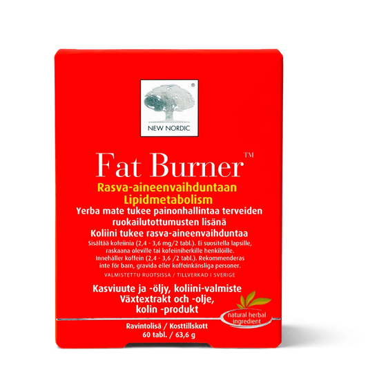 FAT BURNER Yrttitabletti 60 tablettia