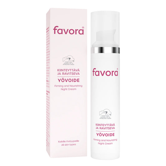 FAVORA Kiinteyttävä ja ravitseva yövoide 50 ml