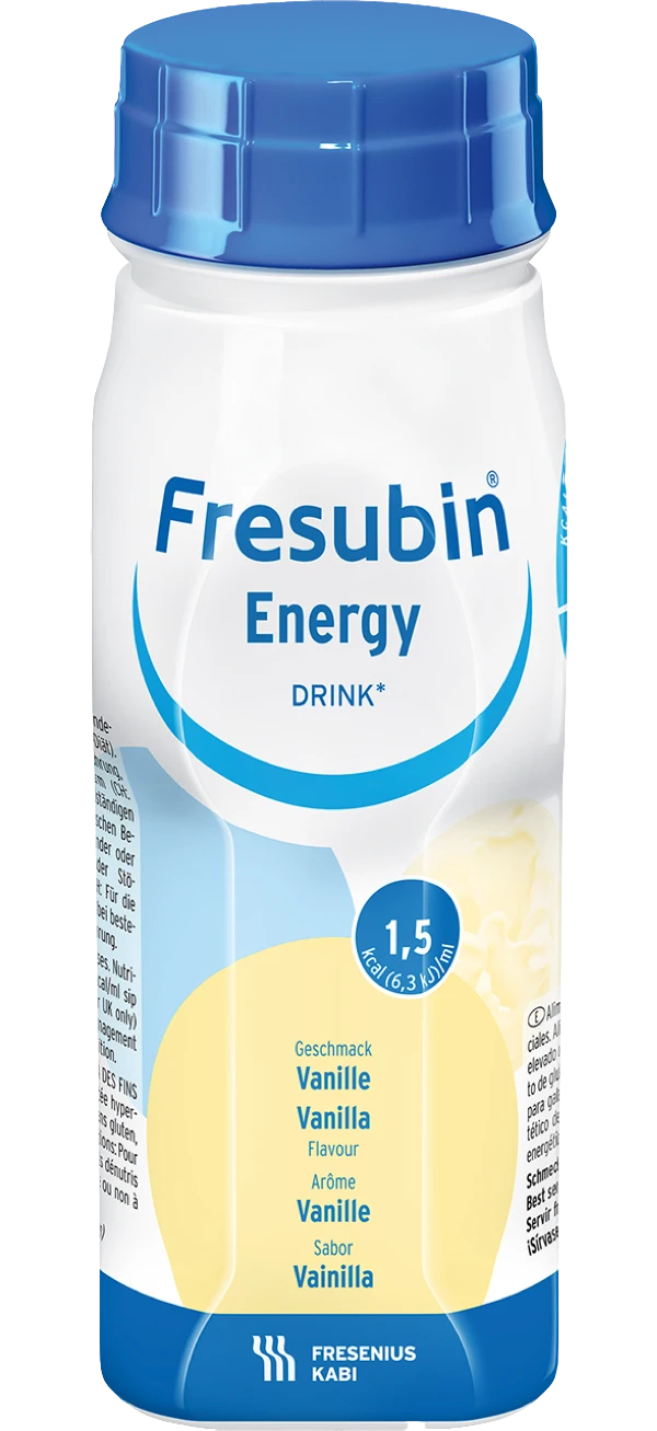 FRESUBIN Energy drink vanilja kliininen ravintovalmiste 4x200 ml