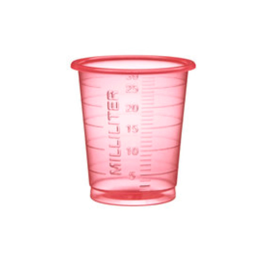 HAMMARPLAST Eco lääkelasi 30 ml punainen 90 kpl