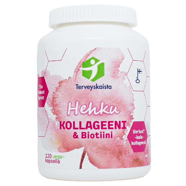 TERVEYSKAISTAN Hehku Kollageeni & Biotiini kapseli 120 kaps