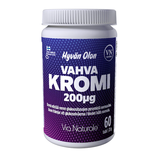 HYVÄN OLON Vahva kromi 200 mikrog 60 tablettia