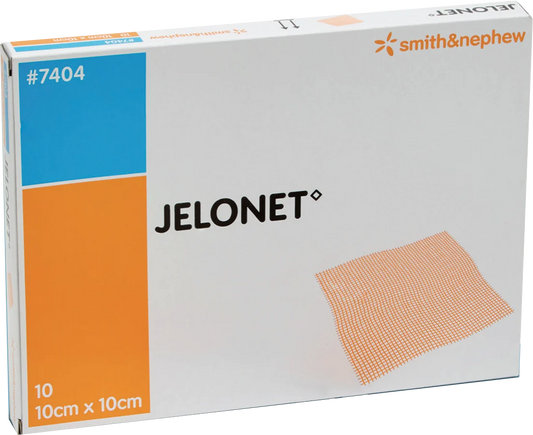 JELONET Rasvataitos 10 cm x 10 cm 10 kpl