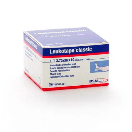 LEUKOTAPE Classic urheiluteippi valkoinen 3,75 cm x 10 m