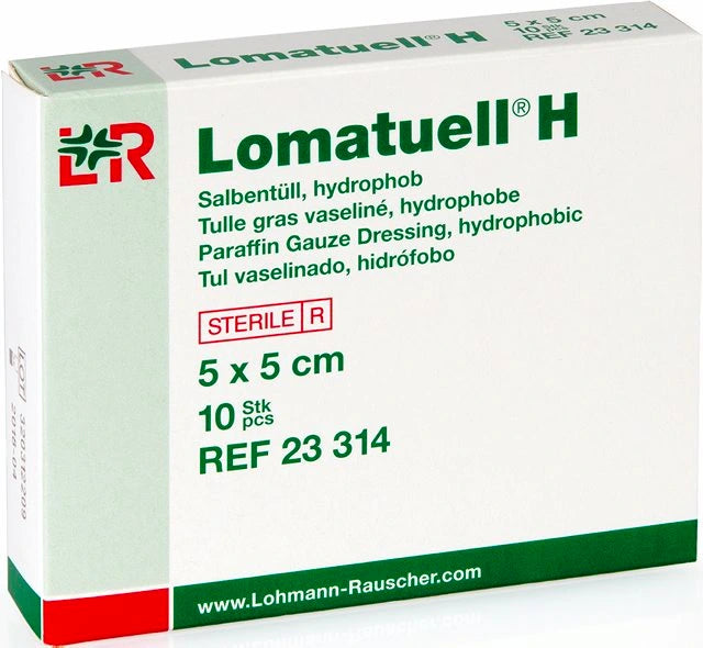 LOMATUELL H Rasvaside 5 cm x 5 cm 10 kpl