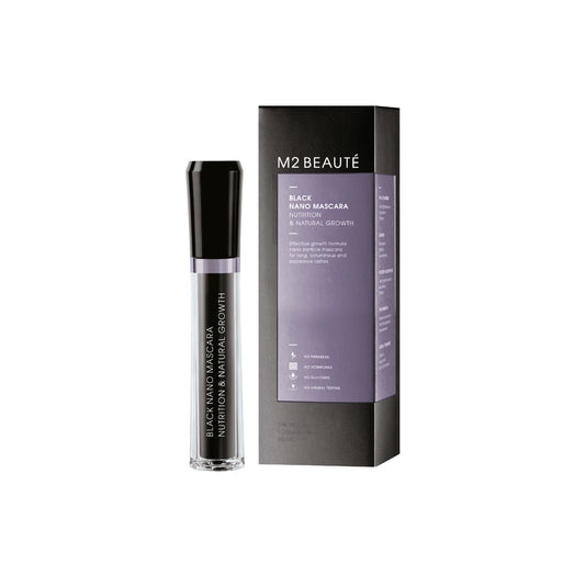 M2 BEAUTE Black nano mascara tuuheuttava ripsiväri 6 ml