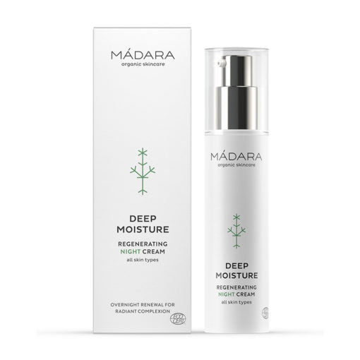 MADARA DEEP MOISTURE REGENERATING NIGHT CREAM UUDISTAVA YÖVOIDE 50 ML
