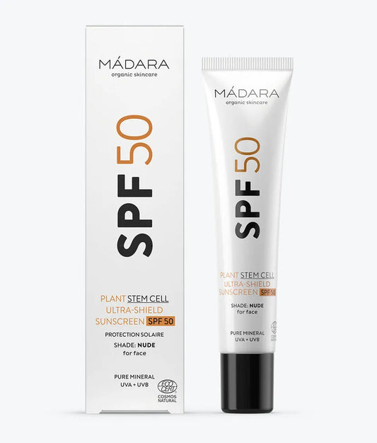 MADARA SPF50 Plant stem cell aurinkosuojavoide 40 ml