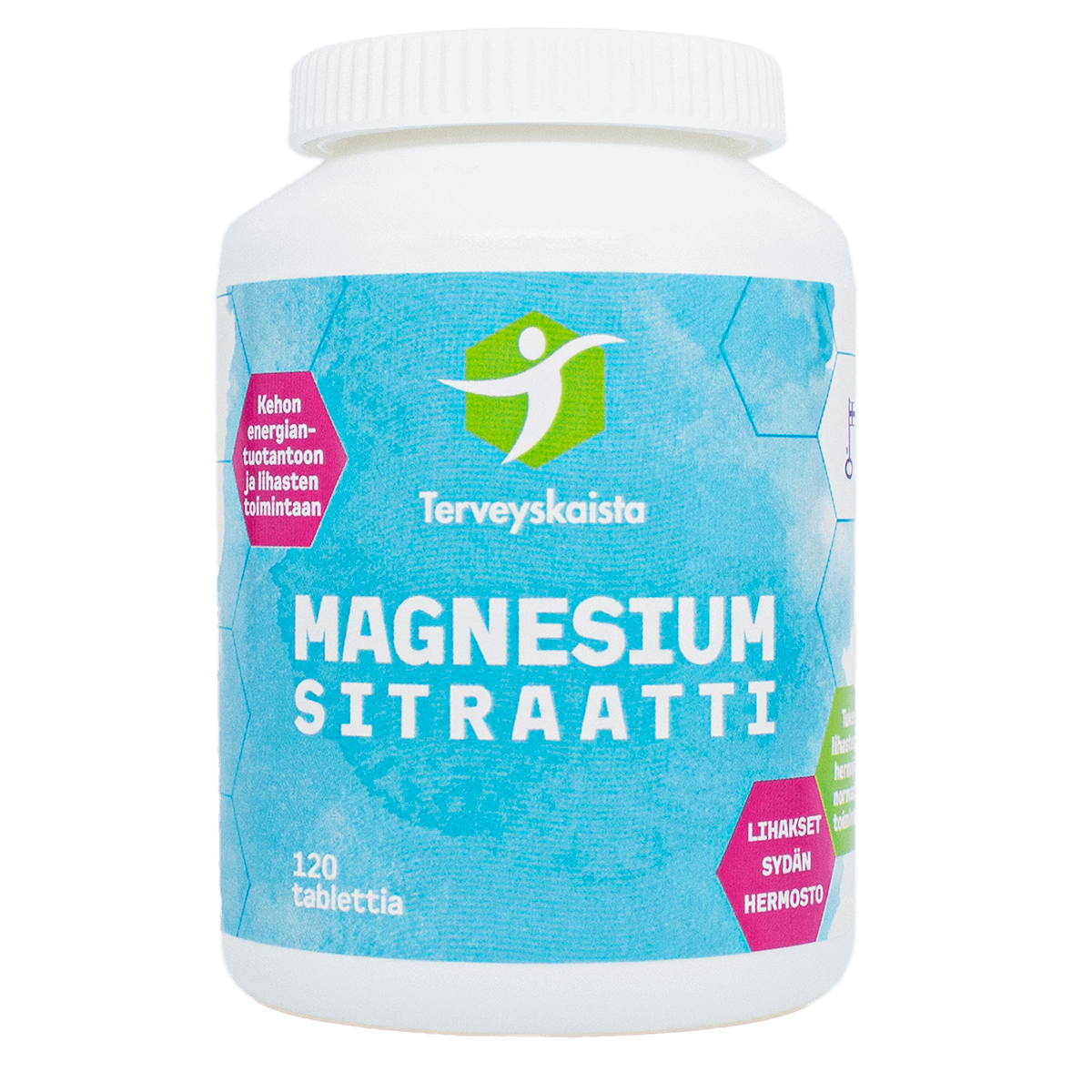 TERVEYSKAISTAN Magnesiumsitraattitabletti 120 kpl