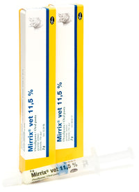 MIRRIX VET 115 mg/g oraalipasta annosruisku kissan matolääke 3 g