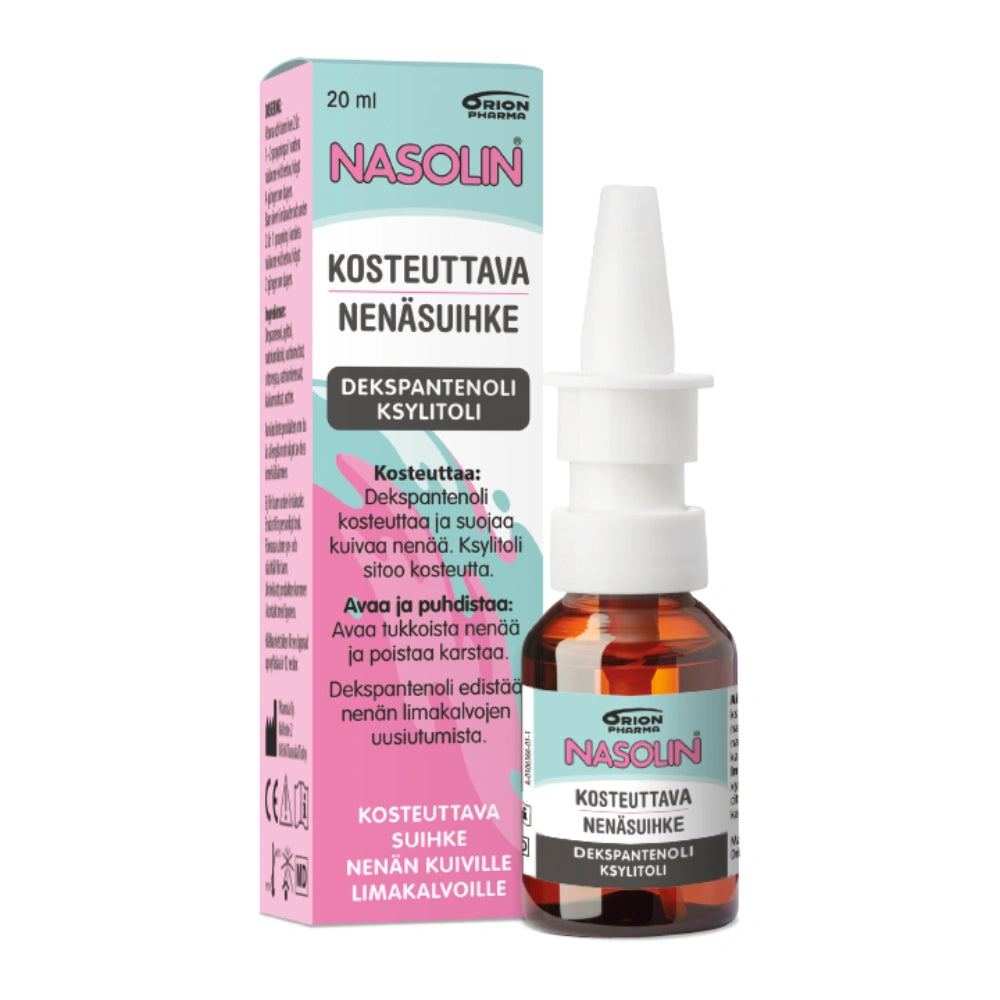NASOLIN Kosteuttava nenäsuihke 10 ml