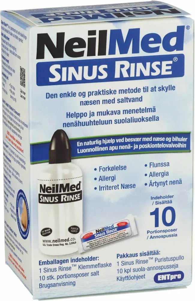 NEILMED Sinus rinse puristuspullo nenän huuhteluun