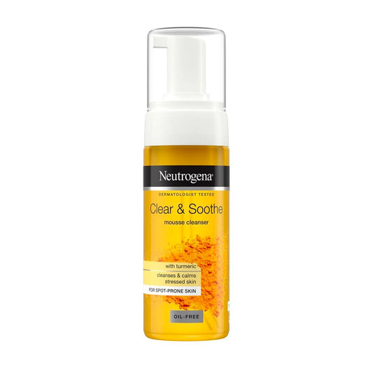 NEUTROGENA Clear & Soothe Mousse Cleanser puhdistusvaahto 150 ml