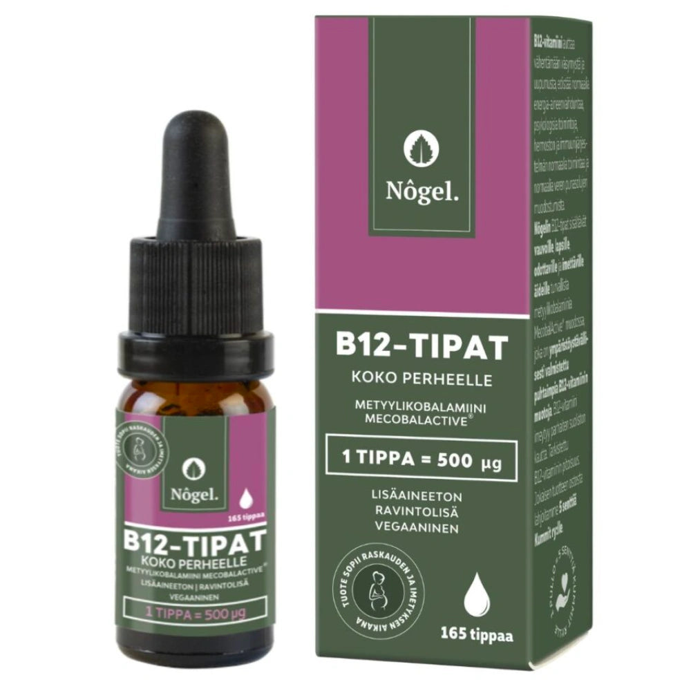 NôGEL B12-tipat koko perheelle 10 ml