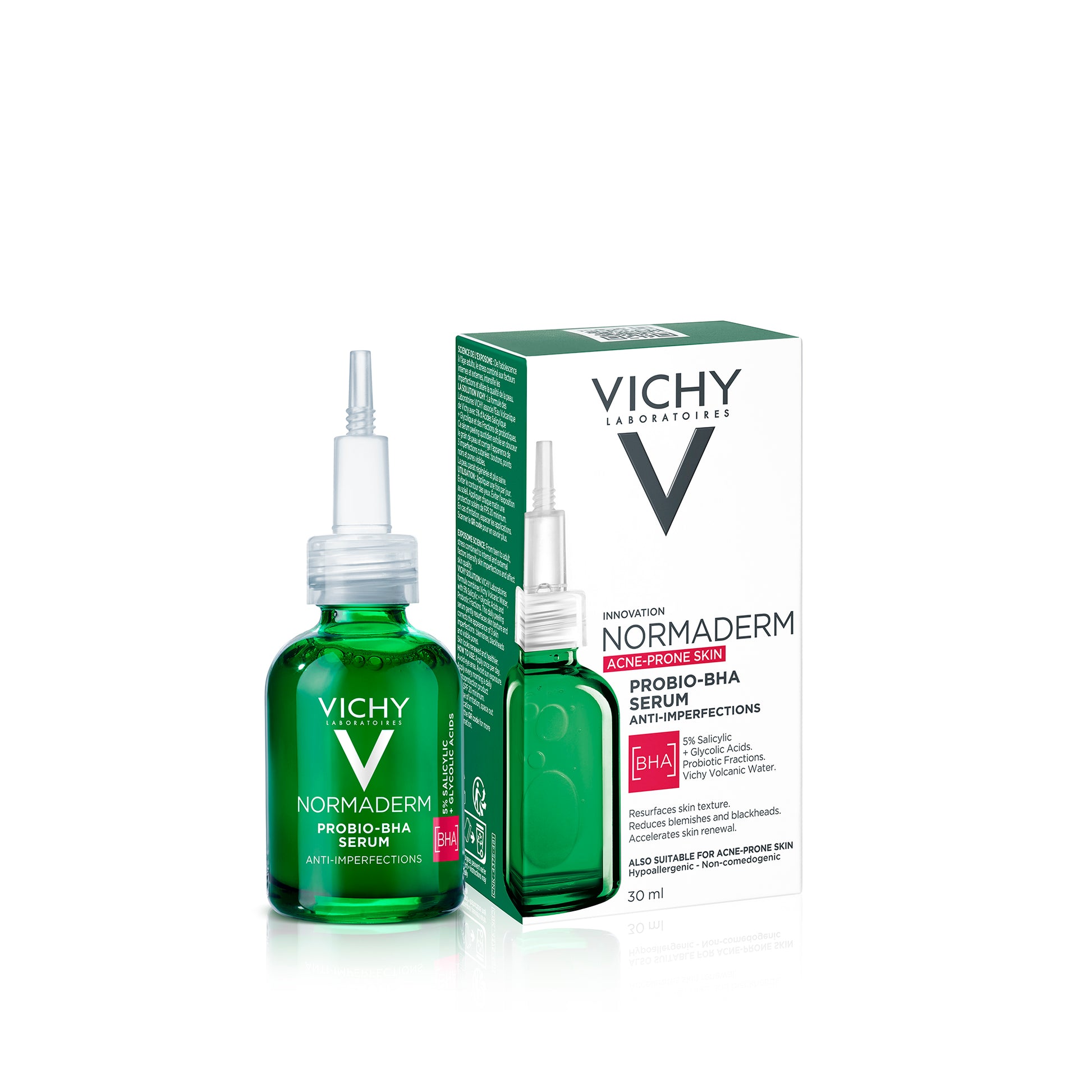VICHY Normaderm Probio-BHA Serum hajusteeton seerumi 30 ml