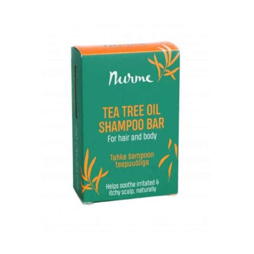NURME TEA TREE SHAMPOO BAR, PALASHAMPOO KUTISEVALLE PÄÄNAHALLE 100 G