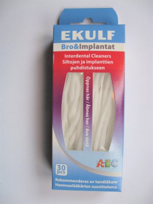 EKULF LANKA SILLOILLE JA IMPLANTEILLE 30 KAPPALETTA