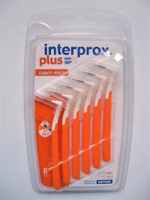 INTERPROX PLUS HAMMASVÄLIHARJA SUPERMICR 0,5 6 KPL