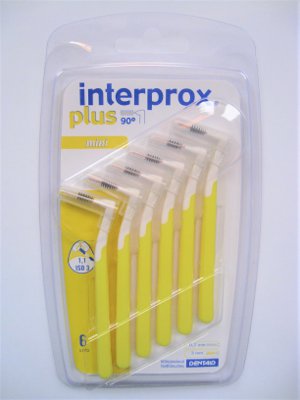INTERPROX PLUS HAMMASVÄLIHARJA MINI 0,7 6 KPL