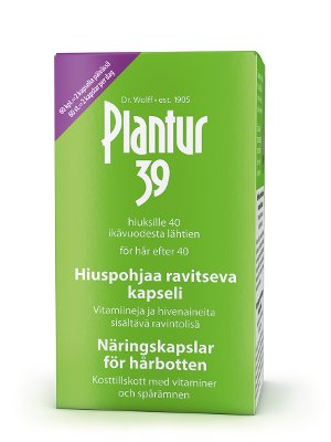 PLANTUR 39 HIUSPOHJAA RAVITSEVA KAPSELI 60 KAPSELIA