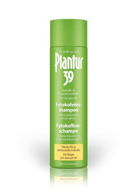 PLANTUR 39 FYTOKOFEIINISHAMPOO VÄRJÄTYILLE JA RASITTUNEILLE HIUKSILLE 250 ML