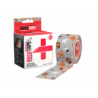 ROCKTAPE RX KINESIOTEIPPI ELÄIMET 5CMX5M 1 RULLA