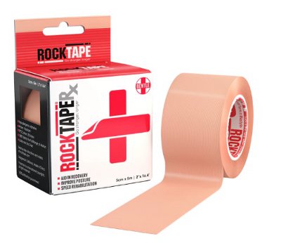 ROCKTAPE RX KINESIOTEIPPI BEIGE 5CMX5M 1 RULLA