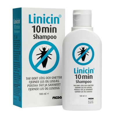 LINICIN SHAMPOO TÄIDEN JA SAIVAREIDEN POISTOON 100 ML