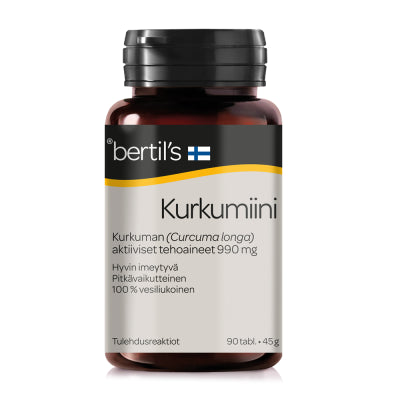 BERTILS Kurkumiini tabletti 90 kpl