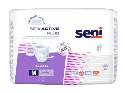 SENI ACTIVE PLUS HOUSUVAIPPA, KOKO M 10 KAPPALETTA