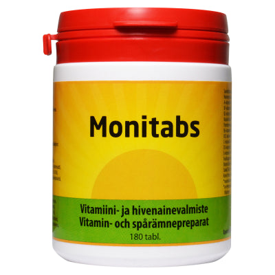 MONITABS MONIVITAMIINITABLETTI 180 TABLETTIA