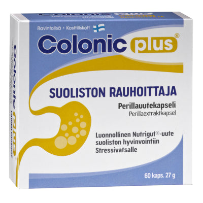 COLONIC PLUS SUOLISTON RAUHOITTAJA 60 KAPSELIA
