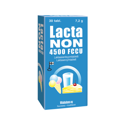 LACTANON 4500 FCCU LAKTAASIENTSYYMITABLETTI 30 TABLETTIA