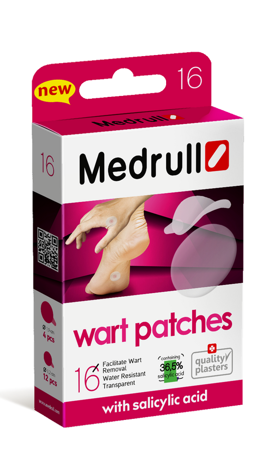 MEDRULL WART PATCHES SYYLÄLAASTARI 16 KAPPALETTA