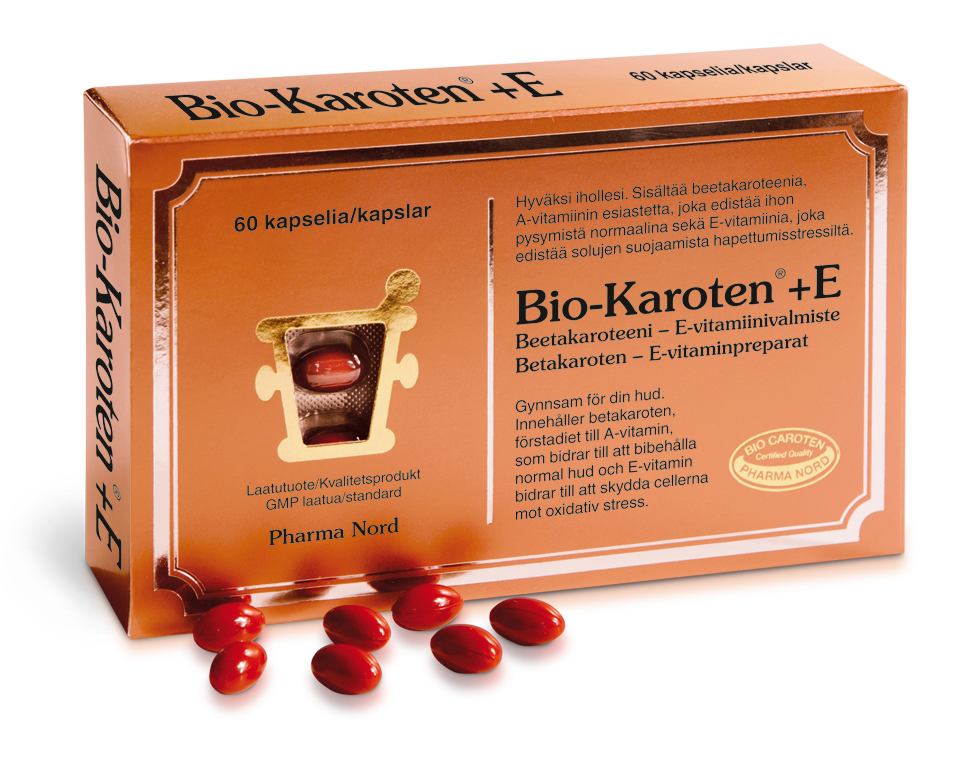BIO-KAROTEN+E 60 KAPSELIA