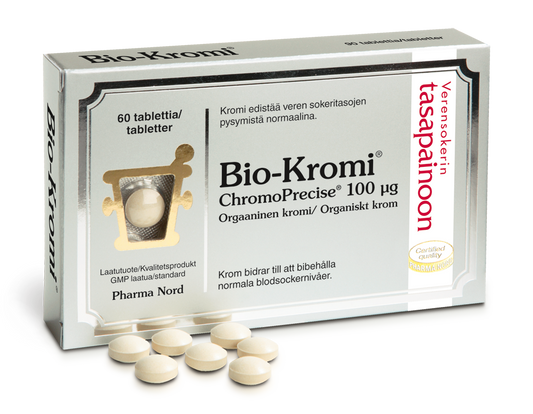 BIO-KROMI CHROMOPRECISE 100 MIKROG 60 TABLETTIA