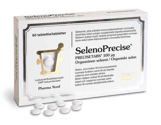 SELENOPRECISE 100 MIKROG SELEENIVALMISTE 60 TABLETTIA