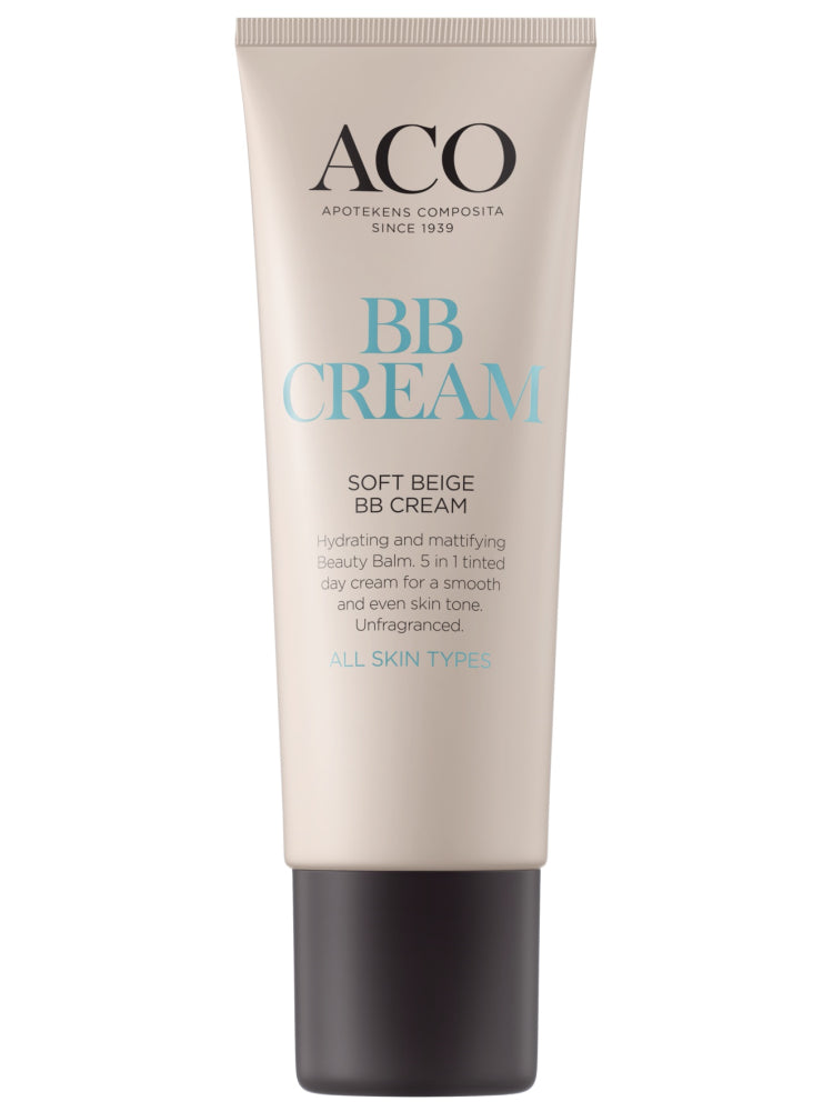 ACO FACE SOFT BEIGE BB CREAM HERKÄN IHON BB-VOIDE HAJUSTEETON 50 ML