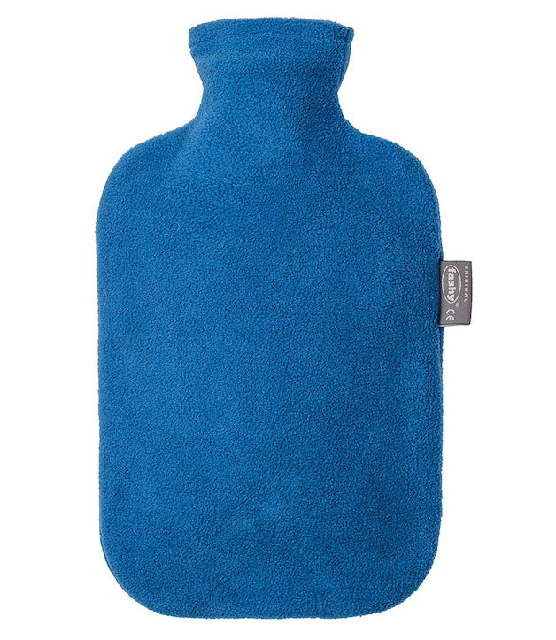 KUUMAVESIPULLO FLEECEPÄÄLLISELLÄ, SININEN 1 KPL