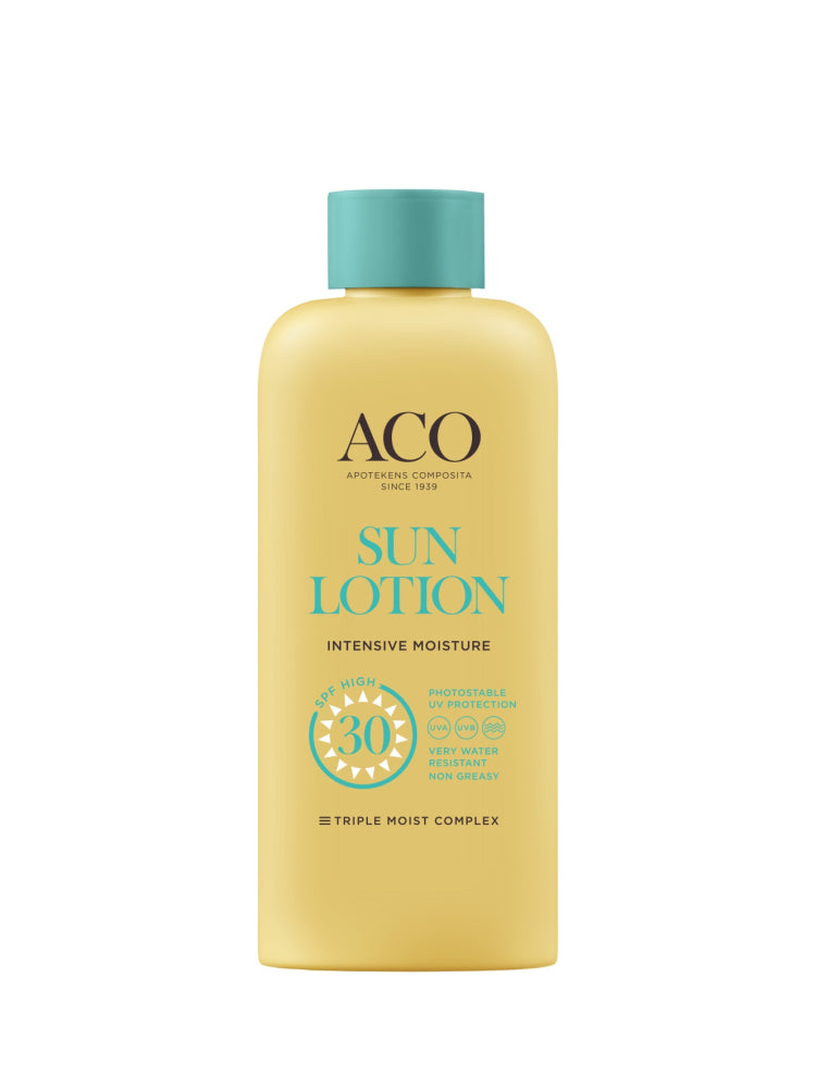 ACO SUN BODY LOTION SPF 30 FAMILY SIZE AURINKOVOIDE HAJUSTEETON 300 ML