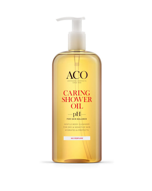 ACO BODY CARING SHOWER OIL SUIHKUÖLJY HAJUSTEETON 400 ML