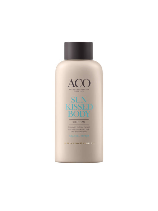 ACO SUNKISSED BODY LOTION KOSTEUTTAVA VOIDE KASVOILLE JA VARTALOLLE HAJUSTETTU 200 ML