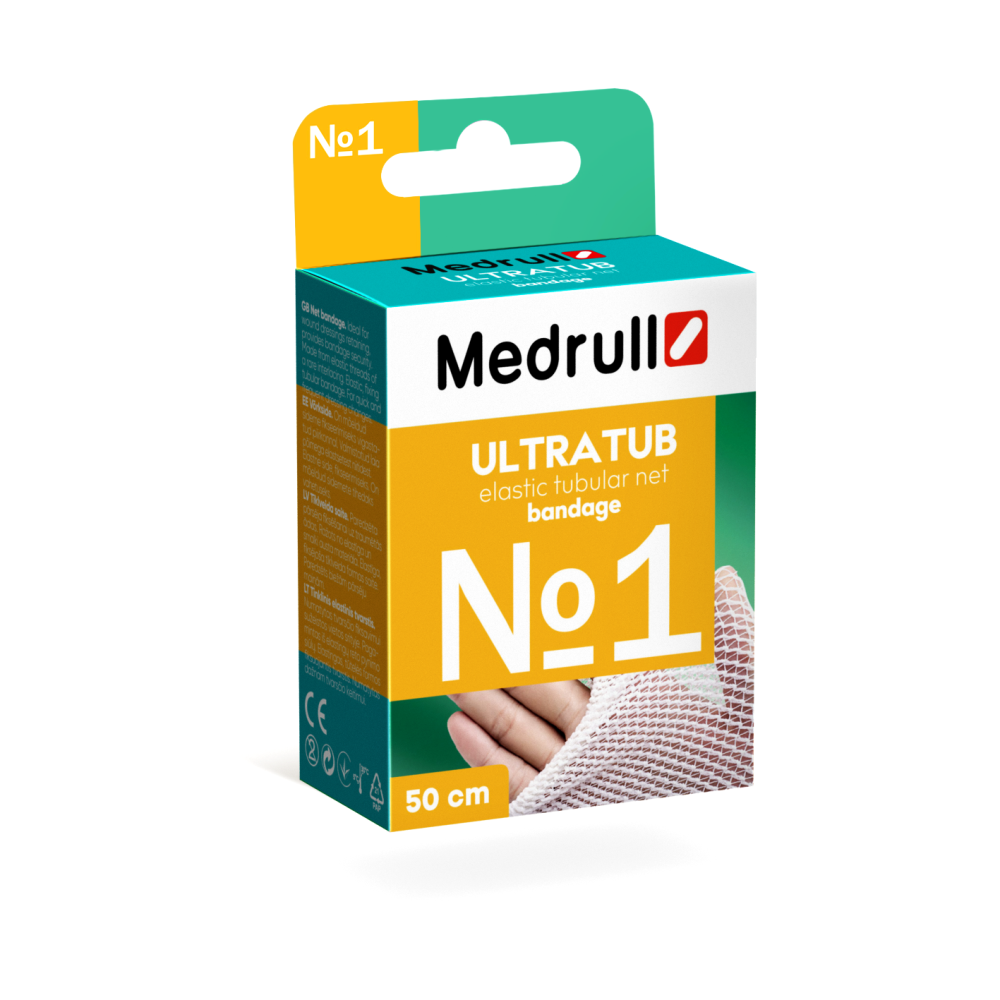 MEDRULL ULTRATUB JOUSTAVA PUTKISIDE NRO 1 SORMEEN, 0,9CMX50CM 1 KAPPALE
